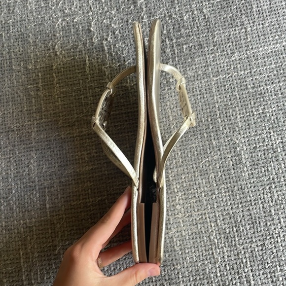 TORY BURCH Metallic Sandals - Picture 8 of 10